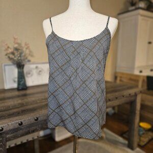 Stylish Plaid Slip Dress